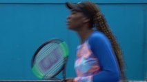 Open d'Australie 2018 - Venus Williams à l'entrainement à Melbourne