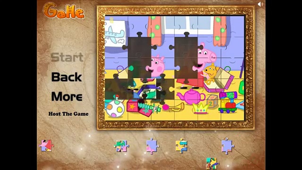 Peppa Pig Jigsaw Puzzle - Games 4 Kids
