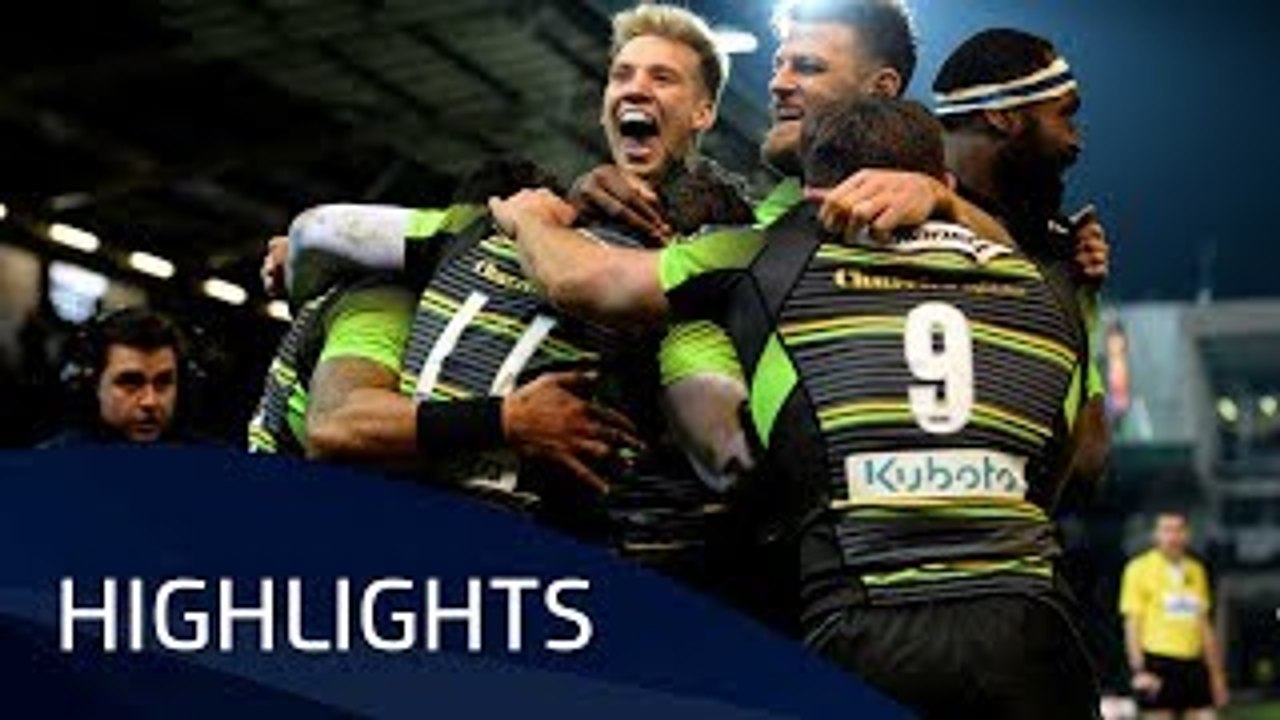 Northampton Saints v ASM Clermont Auvergne (P2) - Highlights – 13.01.2018