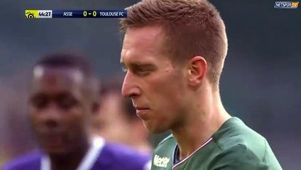 Robert Beric Goal HD - St. Etienne 1 - 0	Toulouse 14.01.2017 H