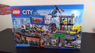 Lets Build - Lego City Square Set #60097 - Part 1