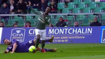 Robert Beric penalty Goal HD - Saint Etienne 1 - 0 Toulouse - 14.01.2018