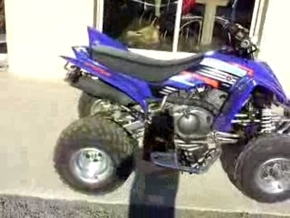 julien et son raptor 350