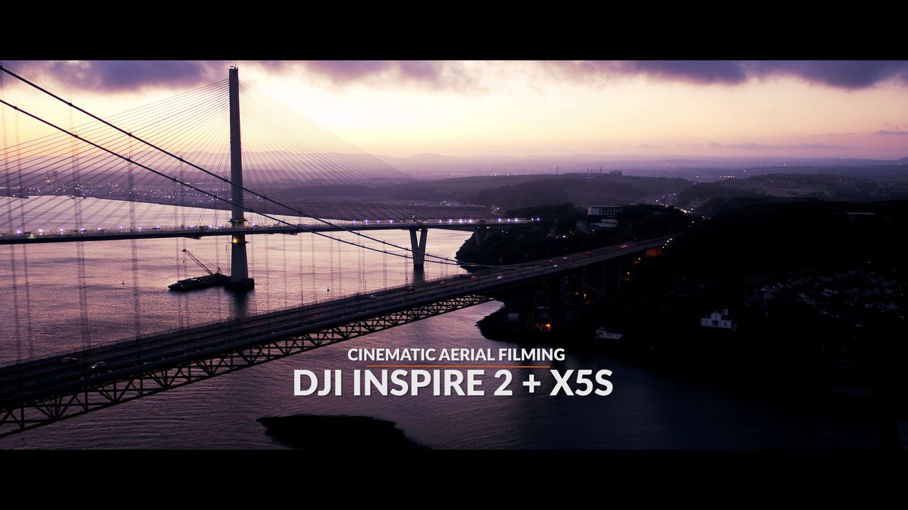 Forth Road Bridge SCOTLAND - DJI Inspire 2 - X5S