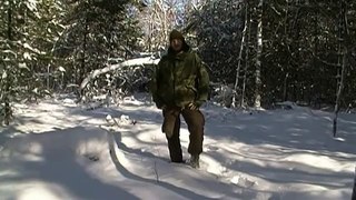 Making a Quinzee Winter Survival Shelter