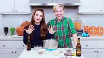 My Drunk Kitchen: GIANT Reese's Peanut Butter Cup! || Rosanna Pansino Halloween!