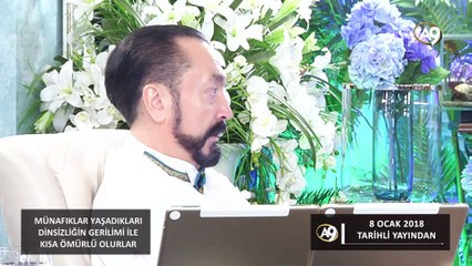 Münafıklar yaşadıkları dinsizliğin gerilimi ile kısa ömürlü olurlar