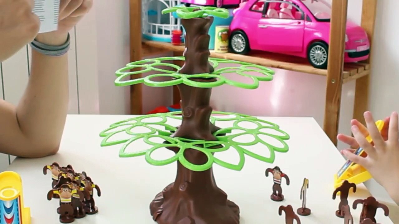 Monos saltarines! Juego de mesa.