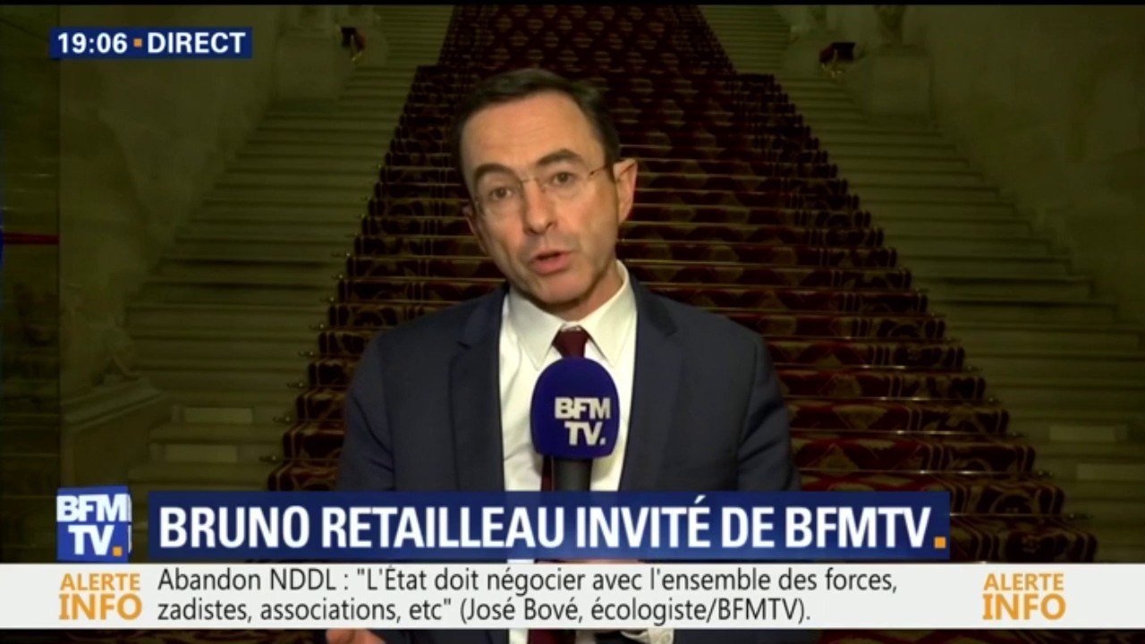 Projet d’aéroport abandonné à NDDL: "C’est la solution la moins courageuse", selon Retailleau