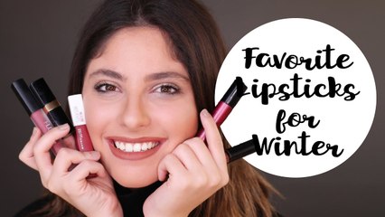 My Top 5 Lipsticks for Winter | الارواج المفضّلة عند تاتيانا كعدو لشتاء 2018