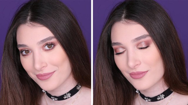 Semi Cut Crease Makeup Tutorial With Nour Zay | مكياج تحديد الجفن نصفياً مع نور زاي