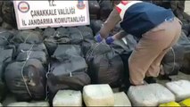 Çanakkale'de Deniz Kıyısında Bin 500 Kilogram Esrar Ele Geçirildi