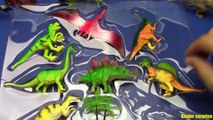 Jurassic DINOSAURS Toys Jurassic World for kids !!! THERIZINOSAURUS DINOSAURS
