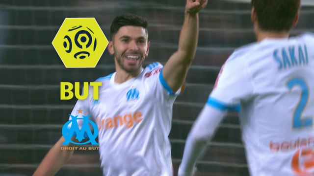 But Morgan SANSON (45ème) / Stade Rennais FC - Olympique de Marseille - (0-3) - (SRFC-OM) / 2017-18