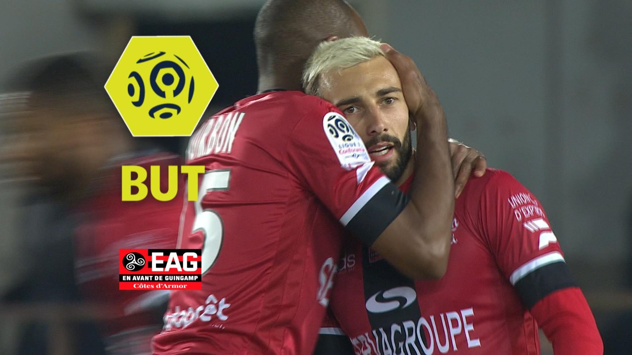 But Nicolas BENEZET (16ème) / RC Strasbourg Alsace - EA Guingamp - (0-2) - (RCSA-EAG) / 2017-18