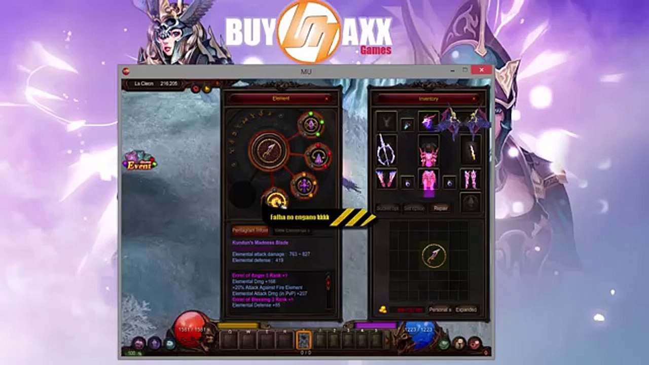 MumaxX - Summoner PVP Build Stats