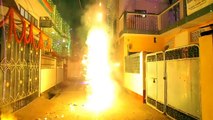 Diwali Bonanza Night Crackers Shootout Firing Bombs,Rockets Etc. & Nonstop Crackers Burst Sound!!