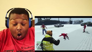 Reion to VanossGaming: GTA 5 Online Funny Moments - EPIC Snowball Fights!