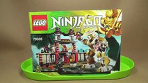 레고 닌자고 빛의 신전 & 황금 닌자 로봇 70505 조립 리뷰 LEGO Ninjago Temple of Light Golden mech