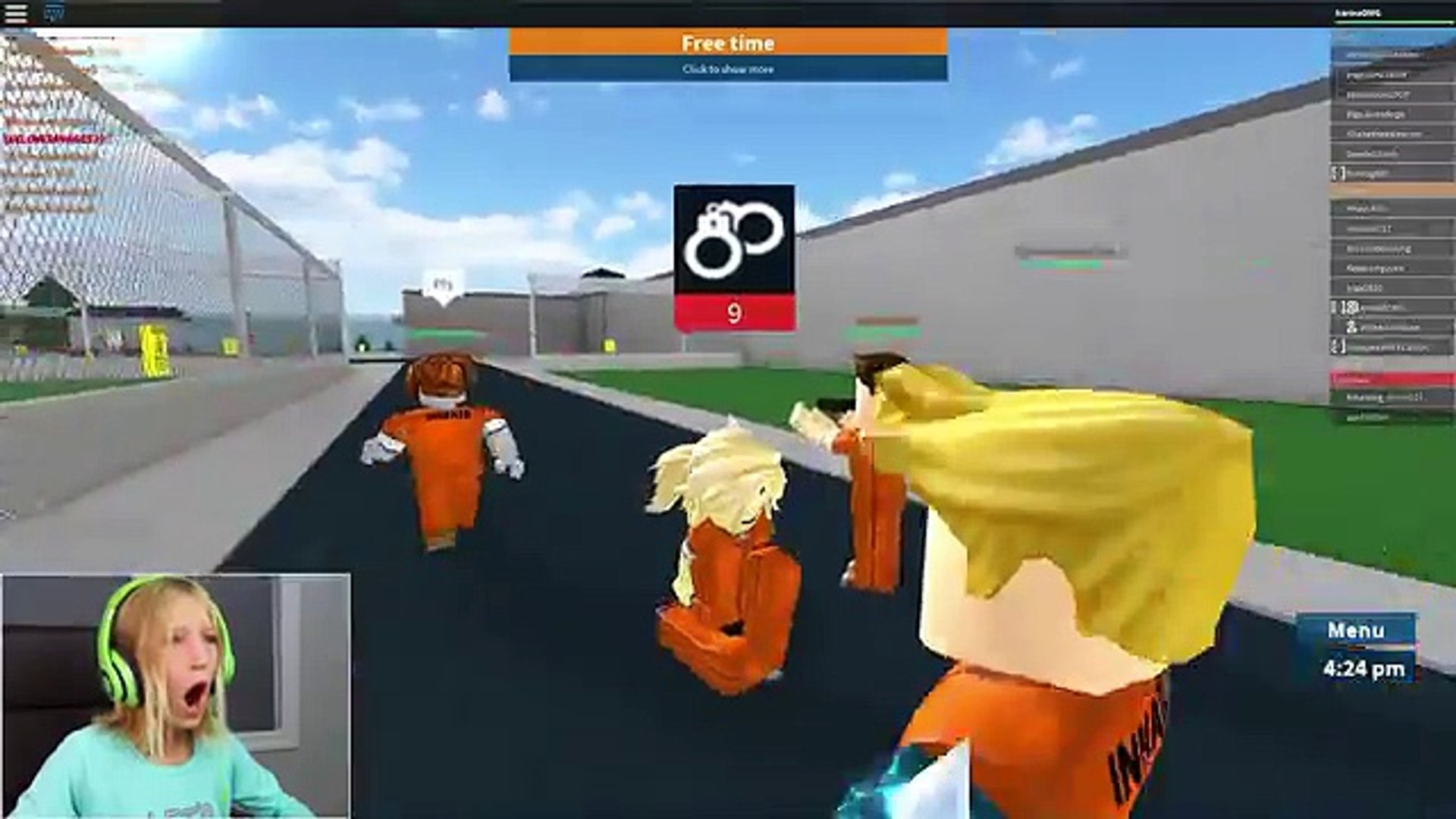 Roblox Prison Life Keycard Video Dailymotion - gamer girl roblox escape prison
