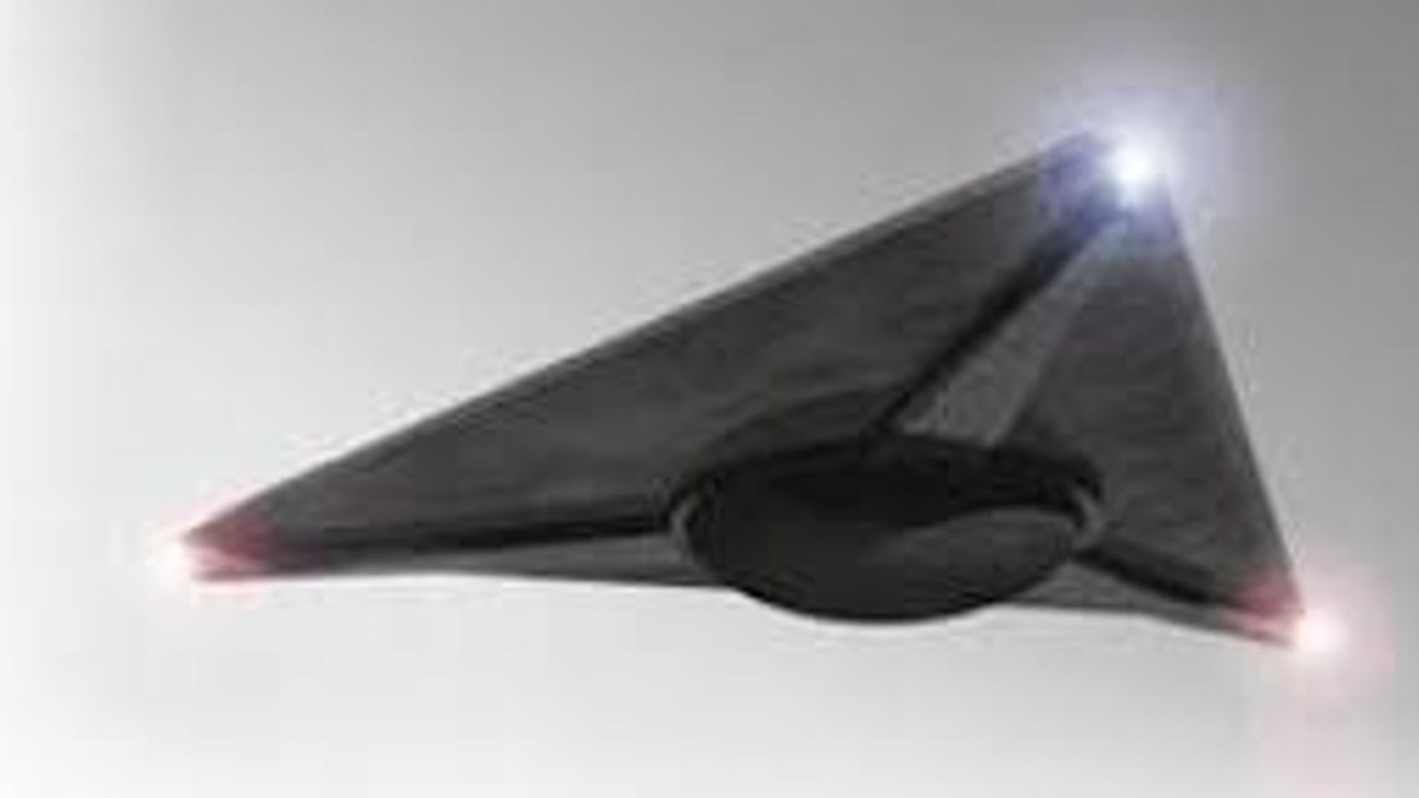 The Russian version of the TR-3B type UFO was filmed in Russia in 2017