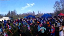 Cross départemental de Champigny sur Marne le 14/01/2018 Course éveils filles