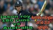 Australia vs England, 1st ODI 2018 :- Match Highlights :- Jason Roy 180 off 151 Balls