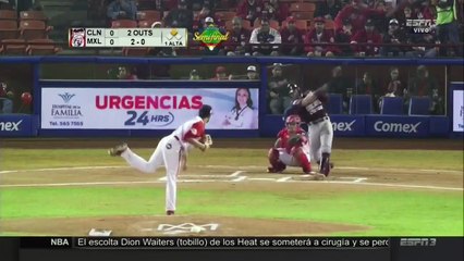 Por si no lo viste: Con batazo de @JoeyMeneses3 en la 9na entrada, #Tomateros se llevó la victoria ante @AguilasDeMxli y regresa a casa con ventaja de 2-0 en la #SemifinalLMP #VamosXel11 ⚾️