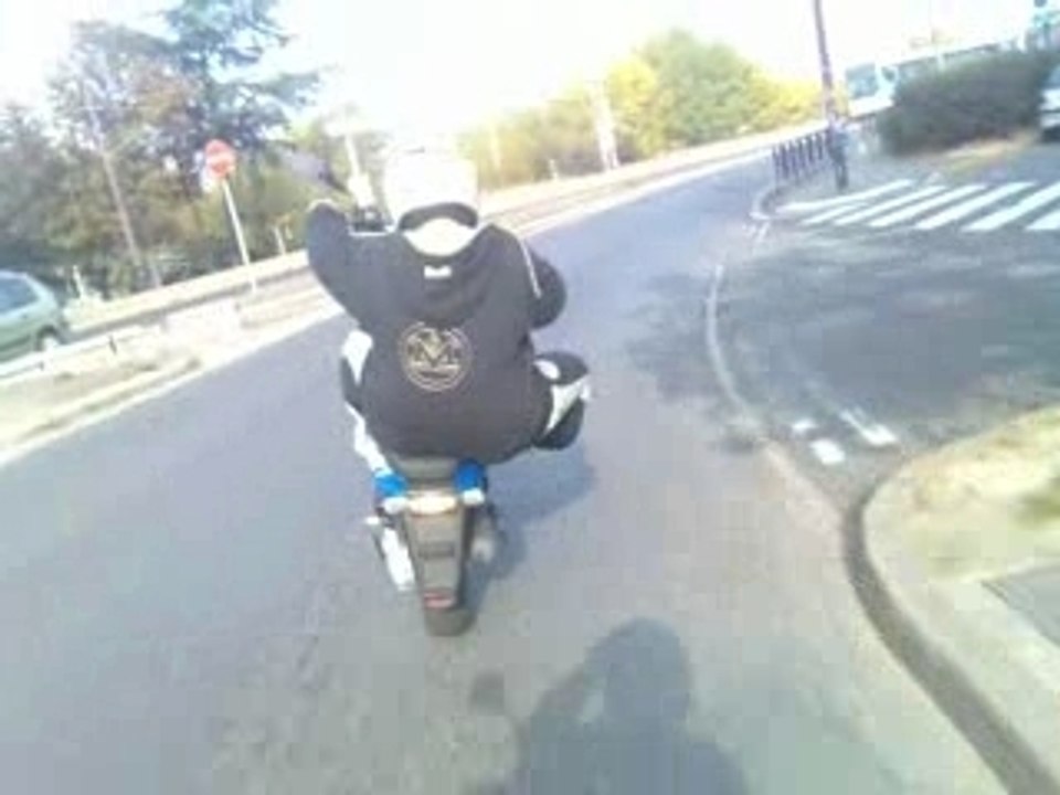 Lalan en roue arriere