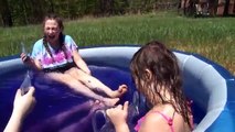 Kids Gelli Baff Bath Fun in The Swimming Pool - Girls Slime Water