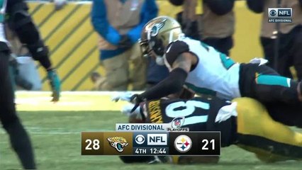 A.J. Bouye breaks up Big Ben's fourth-and-short pass