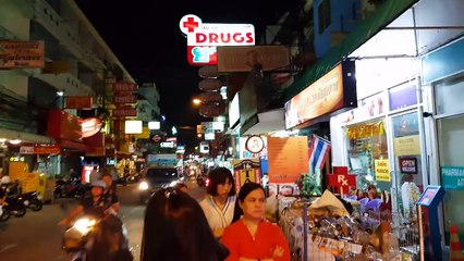 Soi Buakhao Tourism Is Dying 12.01.2018 11:30pm Pattaya Thailand