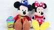 Minnie and Mickey Mouse Valentines Day Party Play Doh Hearts Play Dough Minnie Mouse Toy Videos