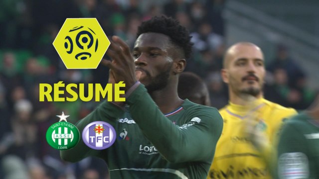 AS Saint-Etienne - Toulouse FC (2-0) - Résumé - (ASSE-TFC) / 2017-18