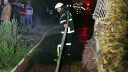 Çiçekçi deposunda yangın - ADANA