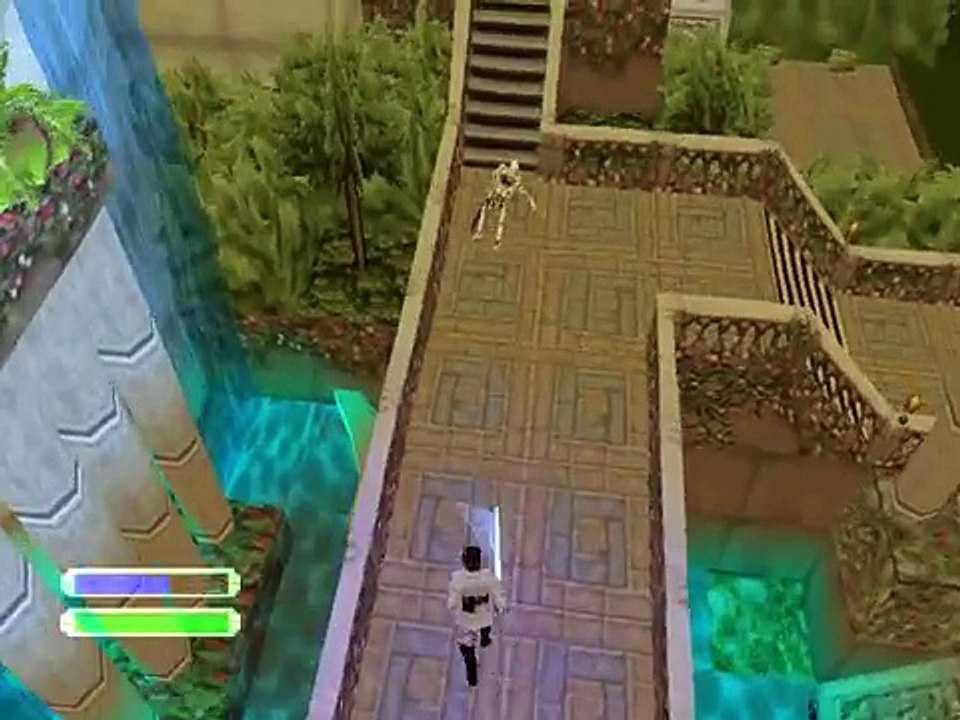 Star Wars Episode I: The Phantom Menace - PS1 Gameplay (Level 5)
