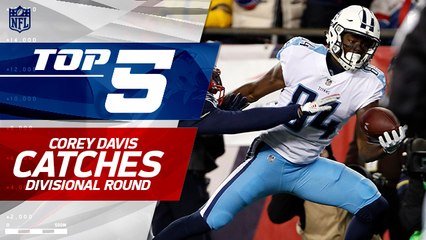 Top 5 Corey Davis catches | AFC Divisional Round