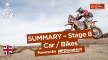 Summary - Car/Bike - Stage 8 (Uyuni / Tupiza) - Dakar 2018