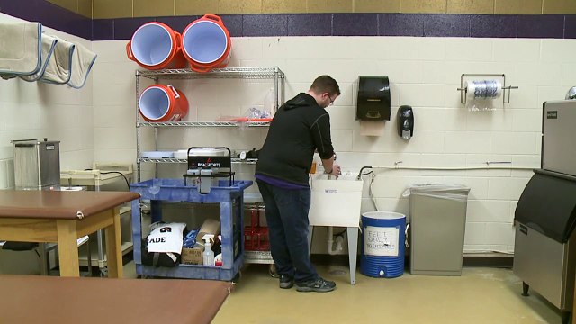 High School Basketball Student Manager with Special Needs Records 100th Win