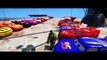 Finger Family Nursery Rhymes Songs 25 Multi Colors Mcqueen Cars SMASHED BY HULK Disney Pixar Cars