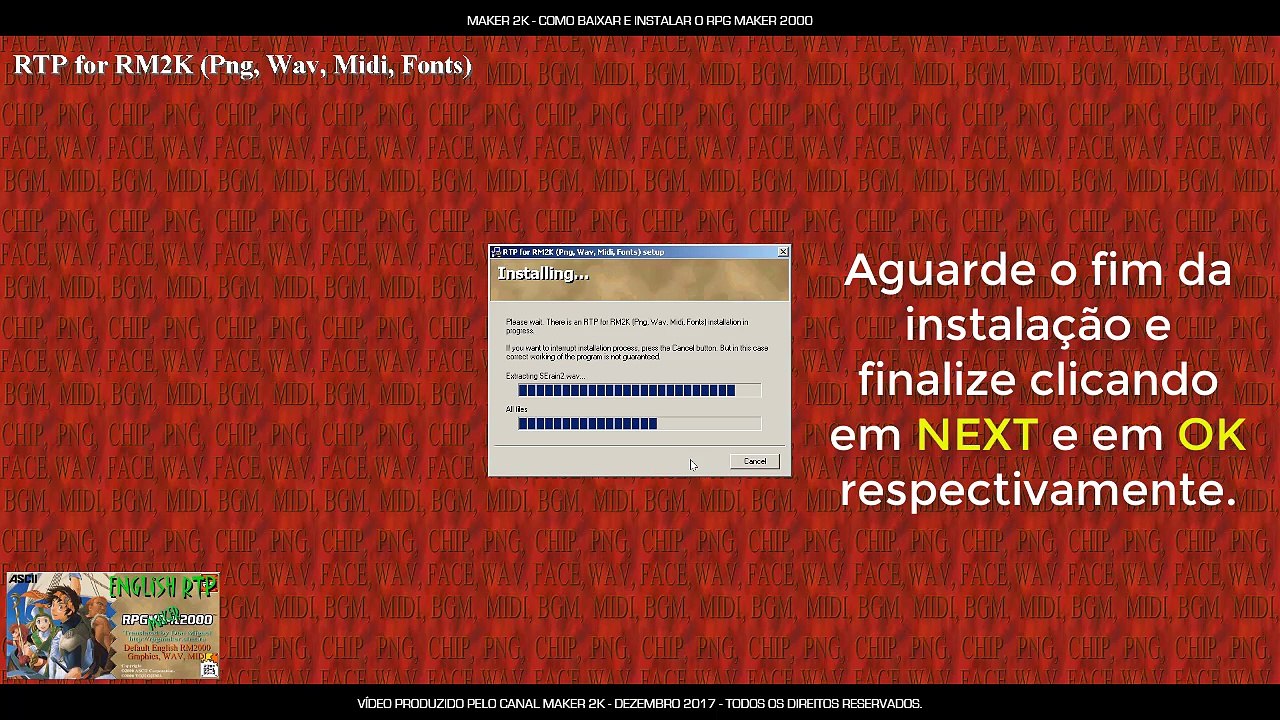 BAIXANDO E INSTALANDO O RPG MAKER 2000