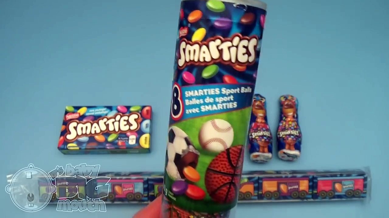 New Learn Colours with Surprise Eggs and a Smarties Rainbow! Part 10