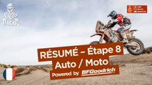 Résumé - Auto/Moto - Étape 8 (Uyuni / Tupiza) - Dakar 2018
