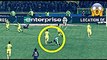 Nantes player accidentally trips referee and he was given a red card after kicking the player