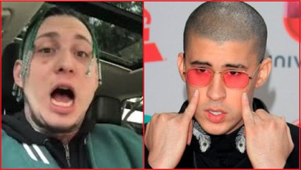 LARY OVER, LE TIRA FUERTEMENTE A "BAD BUNNY" Y ESTA FUE SU REACCION