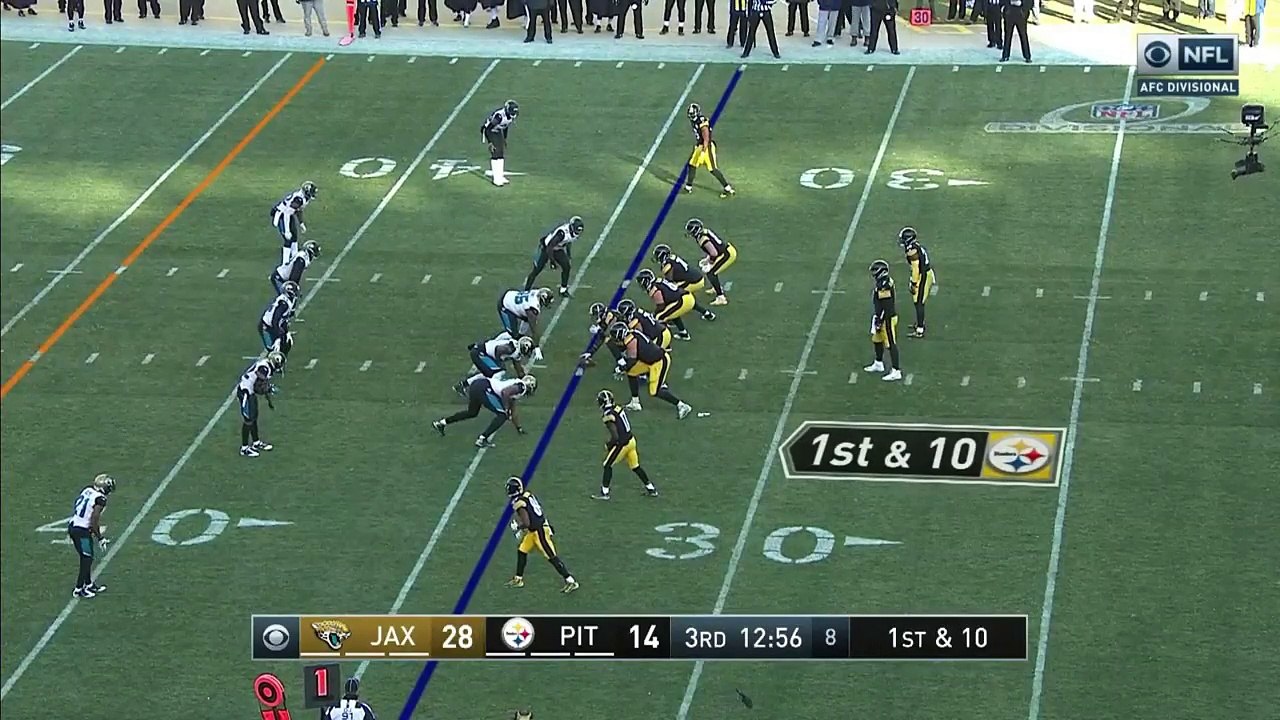 Jacksonville Jaguars cornerback Jalen Ramsey called for controversial late hit after block from Pittsburgh Steelers wide receiver JuJu Smith-Schuster