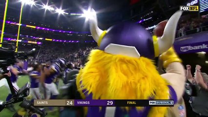 Can't-Miss Play: Minnesota Vikings WR Stefon Diggs MIRACULOUS last-second TD SEALS Vikings win