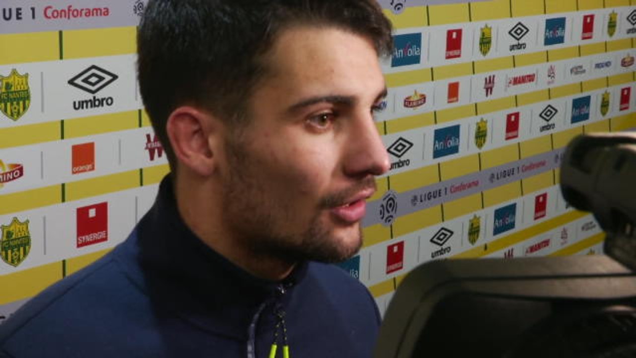 20e j. - Dubois : "L'arbitre m'a dit qu'il avait pris un coup"