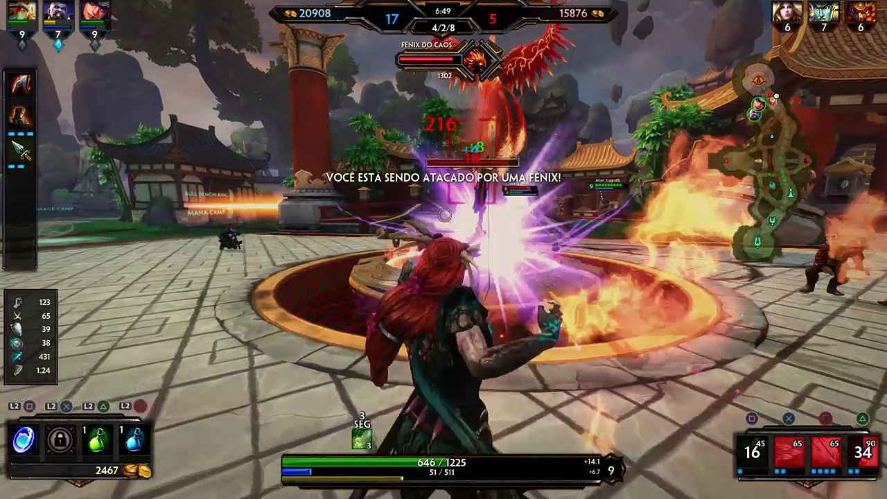 SMITE: Aquecimento pro DOTA - prepare-se Lucas FUKER