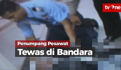 Penumpang Pesawat Ditemukan Tewas di Bandara